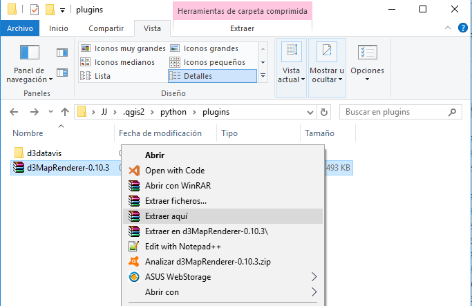 Abrir tabla de atributos